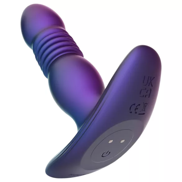 Hueman Supernova - støtvibrator for analsex (lilla)