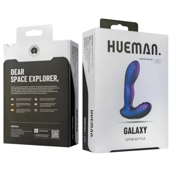 Hueman Galaxy - pulserende analvibrator (lilla)