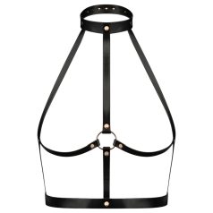 Rosy Gold kroppsharnas (svart og rosegull)