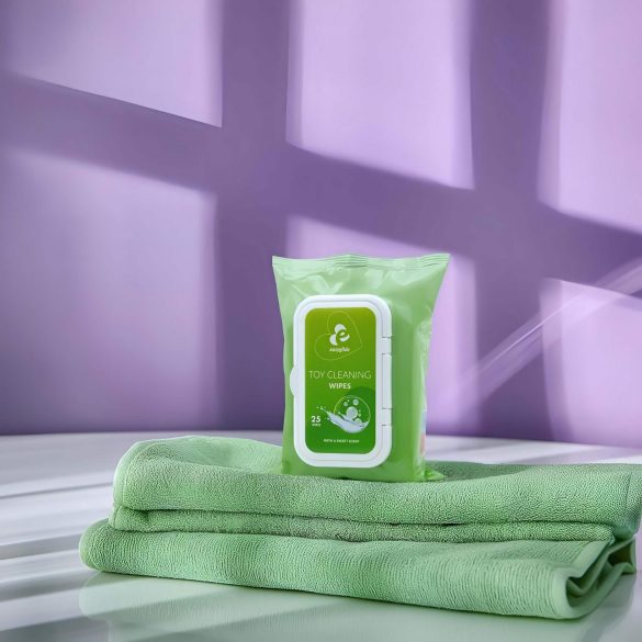EasyGlide - rengjøringsservietter for sexleketøy (25 stk)