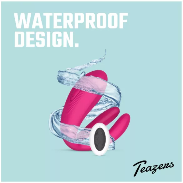 Teazers - 3-motors parvibrator (rosa)