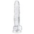 EasyToys - testikkeldildo - 17cm (gjennomsiktig)