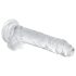 EasyToys - testikkeldildo - 17cm (gjennomsiktig)