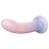 EasyToys Mermaid - glitrende dildo - 19 cm (rosa)