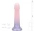 EasyToys Mermaid - glitrende dildo - 19 cm (rosa)
