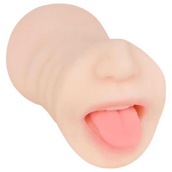 FWB - Lily Brooks 2-i-1 kunstmunn og kunstvagina (naturlig)
