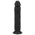 Easytoys - naturtro dildo - 22,5 cm (svart)