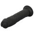 Easytoys - naturtro dildo - 22,5 cm (svart)