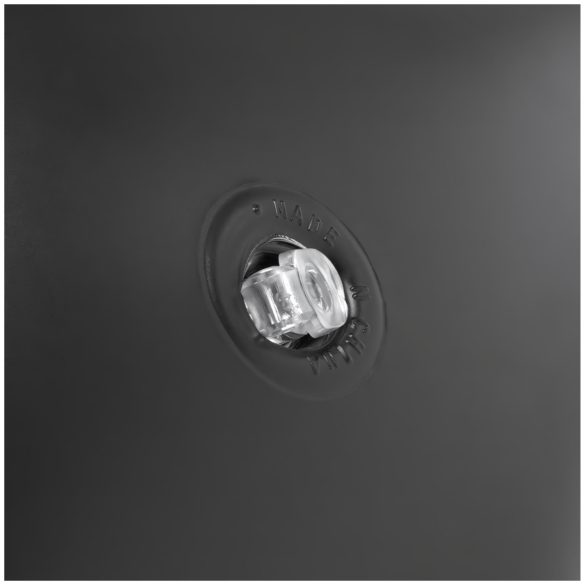 Soveromsfantasier - oppblåsbar sexpute med vibratorholder (svart)