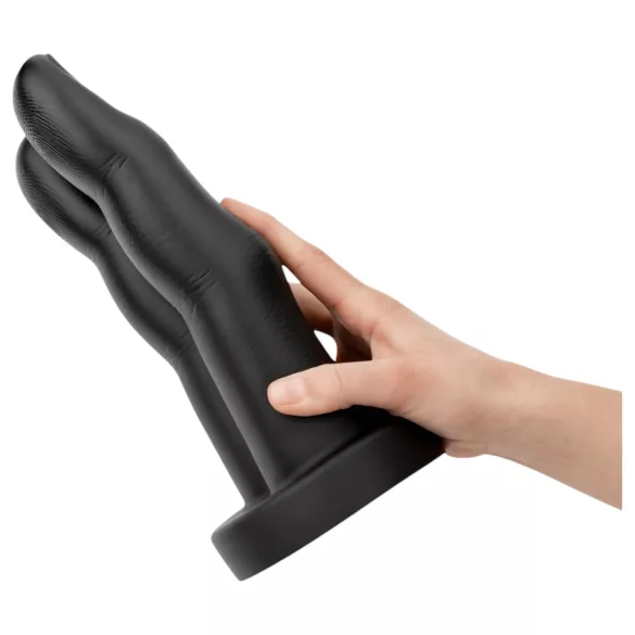 BUTTR Victory - Dobbel analfinger (svart)