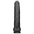 BUTTR Dingo - gigantisk realistisk dildo - 43 cm (svart)