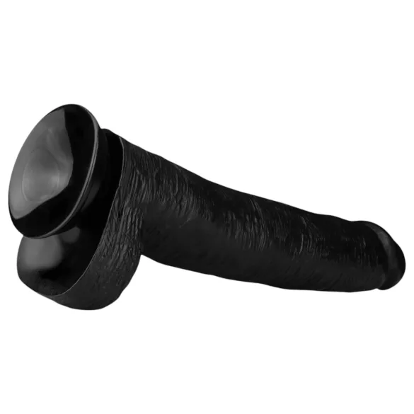 BUTTR Dingo - gigantisk realistisk dildo - 43 cm (svart)