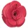 Teazers Rose - vibrerende brystvorteklype (rød)