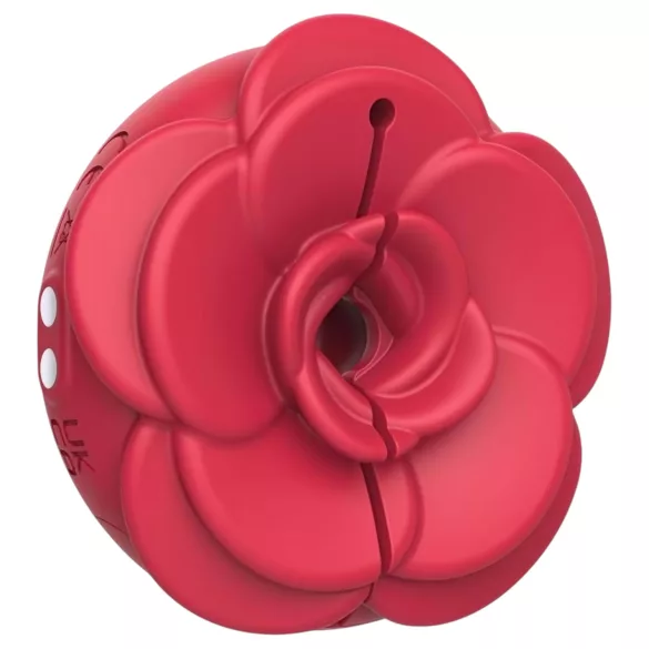 Teazers Rose - vibrerende brystvorteklype (rød)