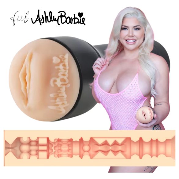 Kiiroo Ashley Barbie - masturbator (naturlig)