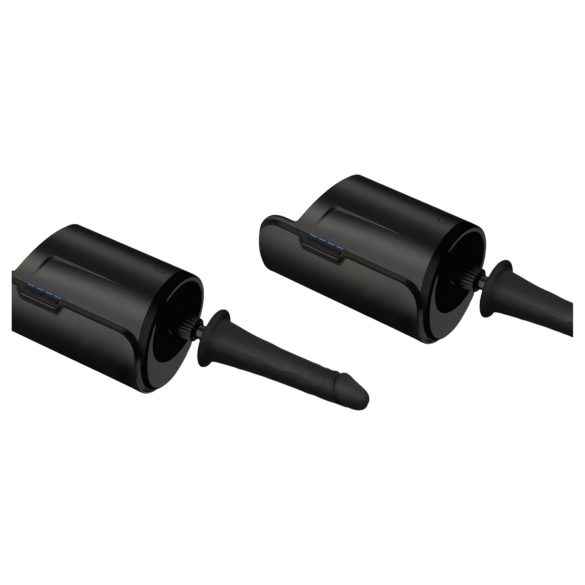 Kiiroo realistisk vakuumdildo - 19 cm (svart)