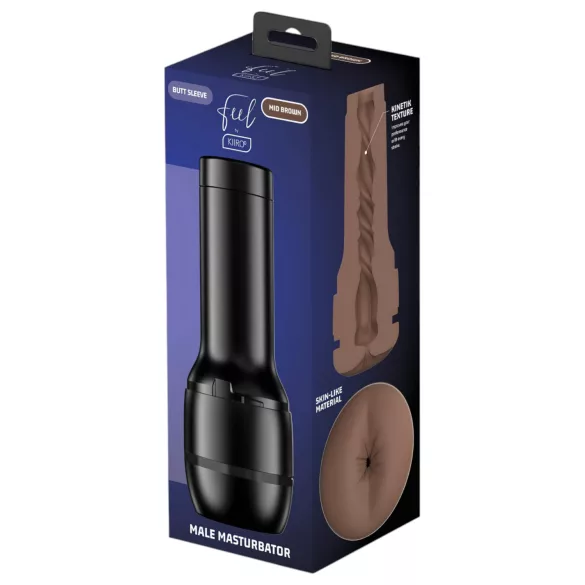 Kiiroo Feel - realistisk bakdel masturbator (brun)