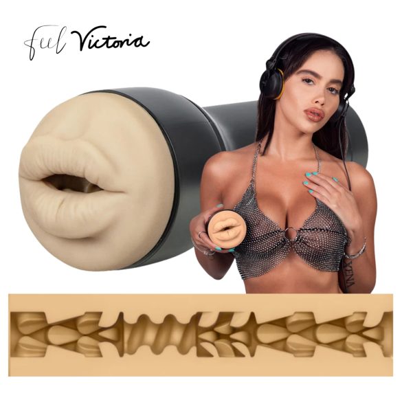 Kiiroo Victoria June – Munnmasturbator – PowerBlow-kompatibel (naturlig)