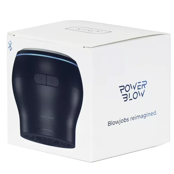 Kiiroo PowerBlow - masturbator med sugefunksjon og smart tilbehør (svart)