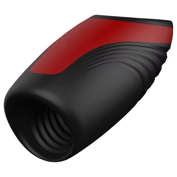 Dreamtoys Essentials - sugende, vibrerende masturbator (svart)