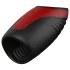 Dreamtoys Essentials - sugende, vibrerende masturbator (svart)