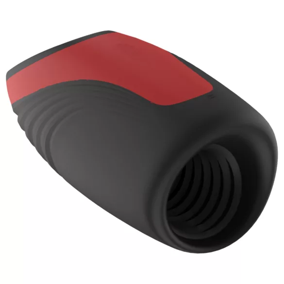 Dreamtoys Essentials - sugende, vibrerende masturbator (svart)