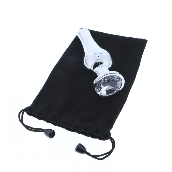 Gleaming Love - analtopp pluggsett - sølv (3 deler)