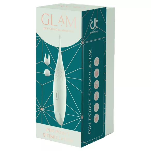 Glam - punktstimulerende klitorisvibrator (grønn)