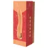 Glam - fleksibel, rillet vibrator (ferskenfarget)