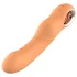 Glam - fleksibel, rillet vibrator (ferskenfarget)