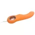 Glam - fleksibel, rillet vibrator (ferskenfarget)