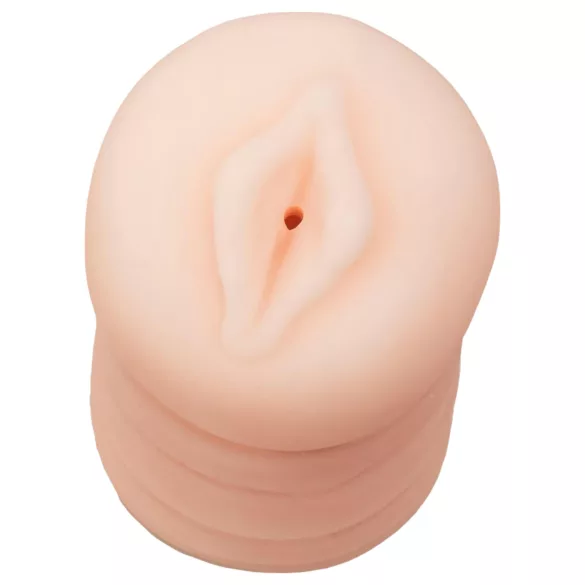Nabojenta Megan - realistisk kunstig vagina (hudfarget)