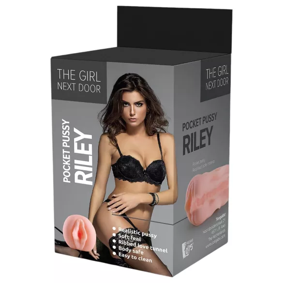 Nabojenta Riley - naturtro vagina (naturlig)