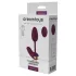 Dreamtoys Essentials - bærbart fleksibelt vibrerende egg (lilla)