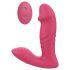 Dreamtoys - trådløs, bærbar skyvende vibrator (rosa)