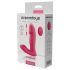 Dreamtoys - trådløs, bærbar skyvende vibrator (rosa)