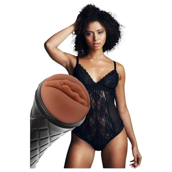 Jenta ved Siden Marly - realistisk vaginakopp (brun)