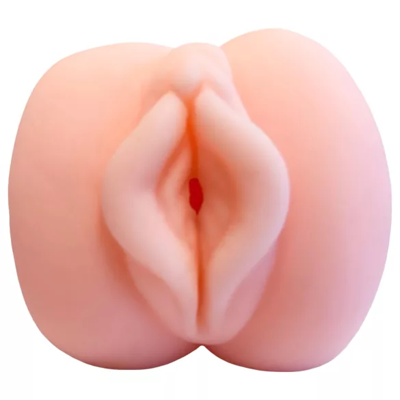 Nabo­jenta Emma - realistisk kunstig vagina (hudfarget)