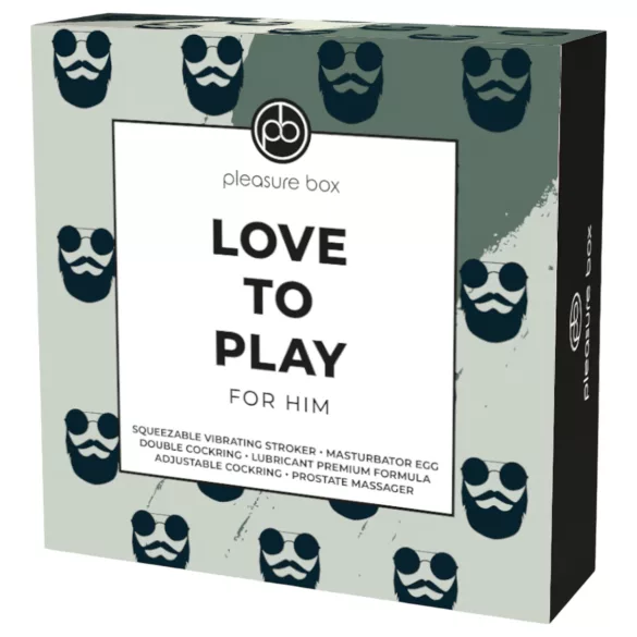 Pleasure Box Elsk å Leke - Masturbatorsett - 6 deler