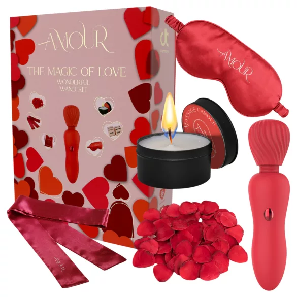 Dreamtoys Amour - stavvibratorsett (rød)