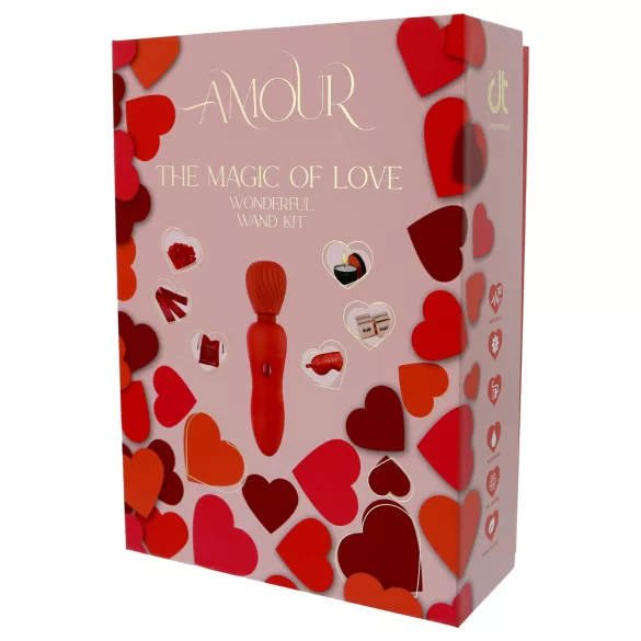 Dreamtoys Amour - stavvibratorsett (rød)