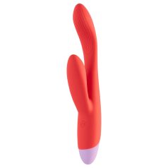 Dreamtoys Love Signal - G-punkt og klitorisvibrator (rød)