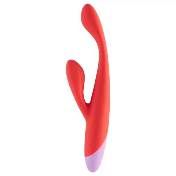 Dreamtoys Love Signal - G-punkt og klitorisvibrator (rød)