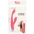 Dreamtoys Love Signal - G-punkt og klitorisvibrator (rød)
