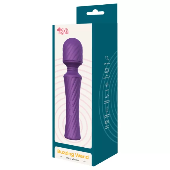 Dreamtoys Kjærlighetssignal - massasjevibrator (lilla)