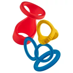 Dreamtoys Love Signal - penisering-sett (flerfarget)