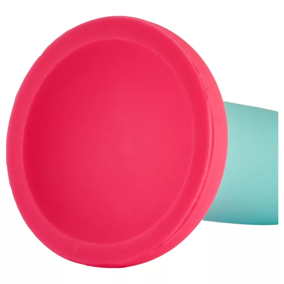 Dreamtoys Love Signal - tofarget silikon­dildo liten (blå)