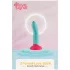Dreamtoys Love Signal - tofarget silikon­dildo liten (blå)