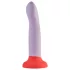 Dreamtoys Love Signal - tofarget silikon­dildo stor (lilla)