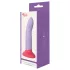 Dreamtoys Love Signal - tofarget silikon­dildo stor (lilla)